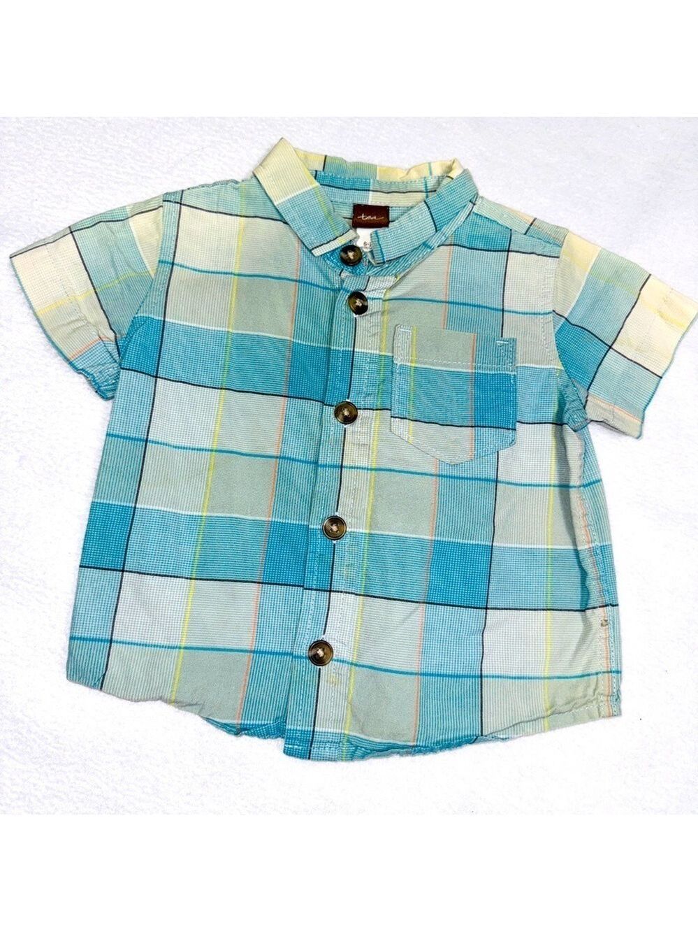 Tea collection plaid shirt